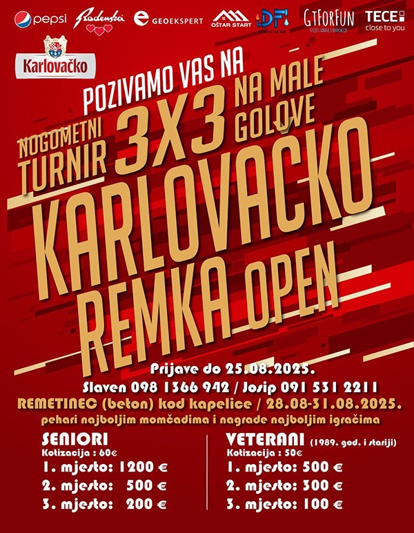 Remka open 3 na 3