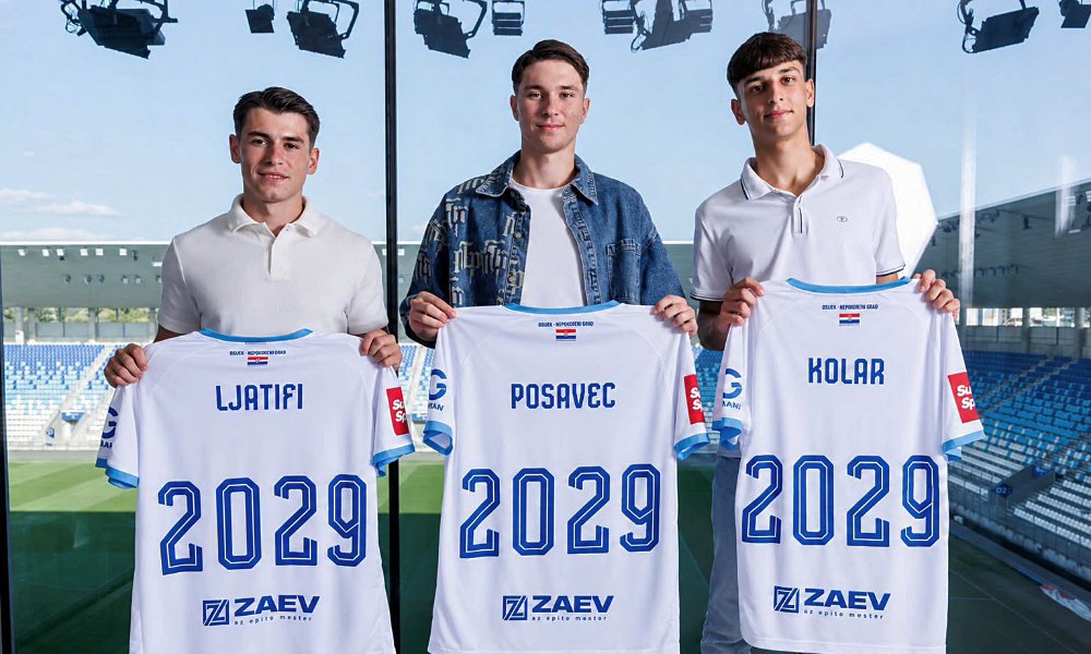 Osijek potpisao ugovore sa juniorima